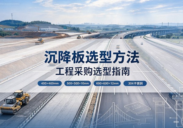 兴业沉降板选择方法