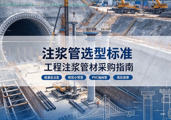 兴业注浆管选型标准